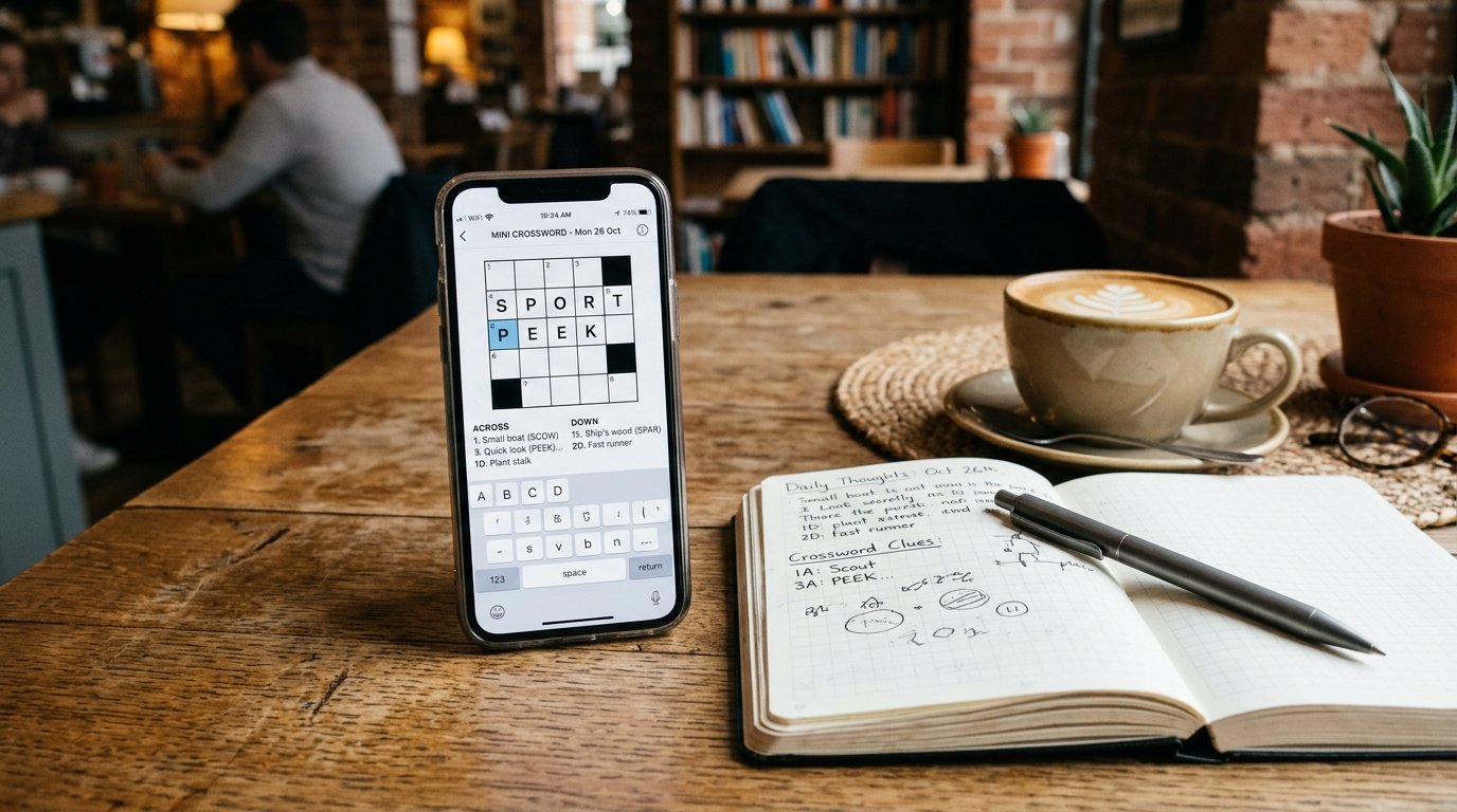 crossword invention story illustration for USA Today Crossword
